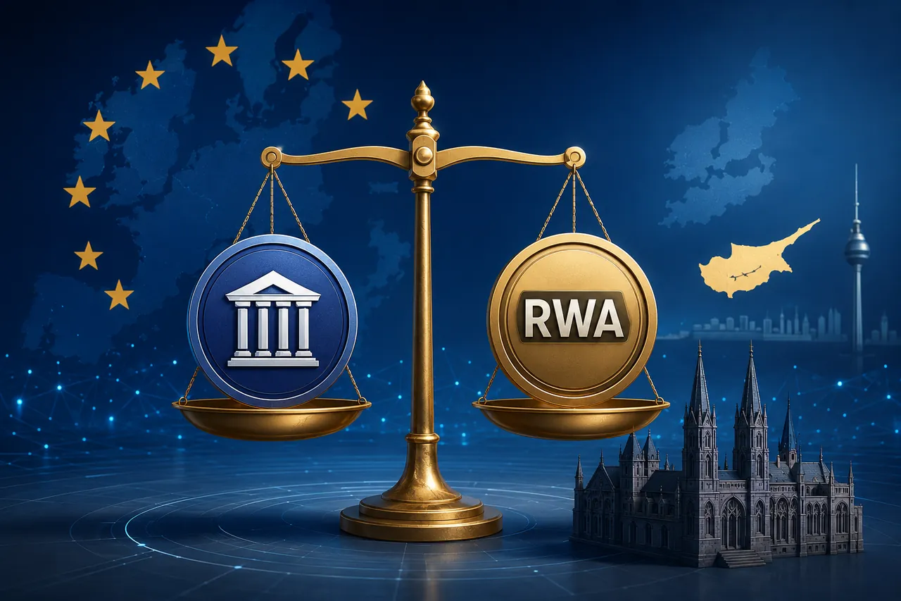 Illustration of which RWA tokens are not securities across Europe, Cyprus and Germany